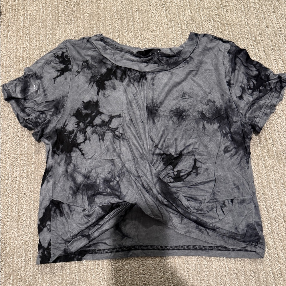 SHEIN Charcoal Gray Top